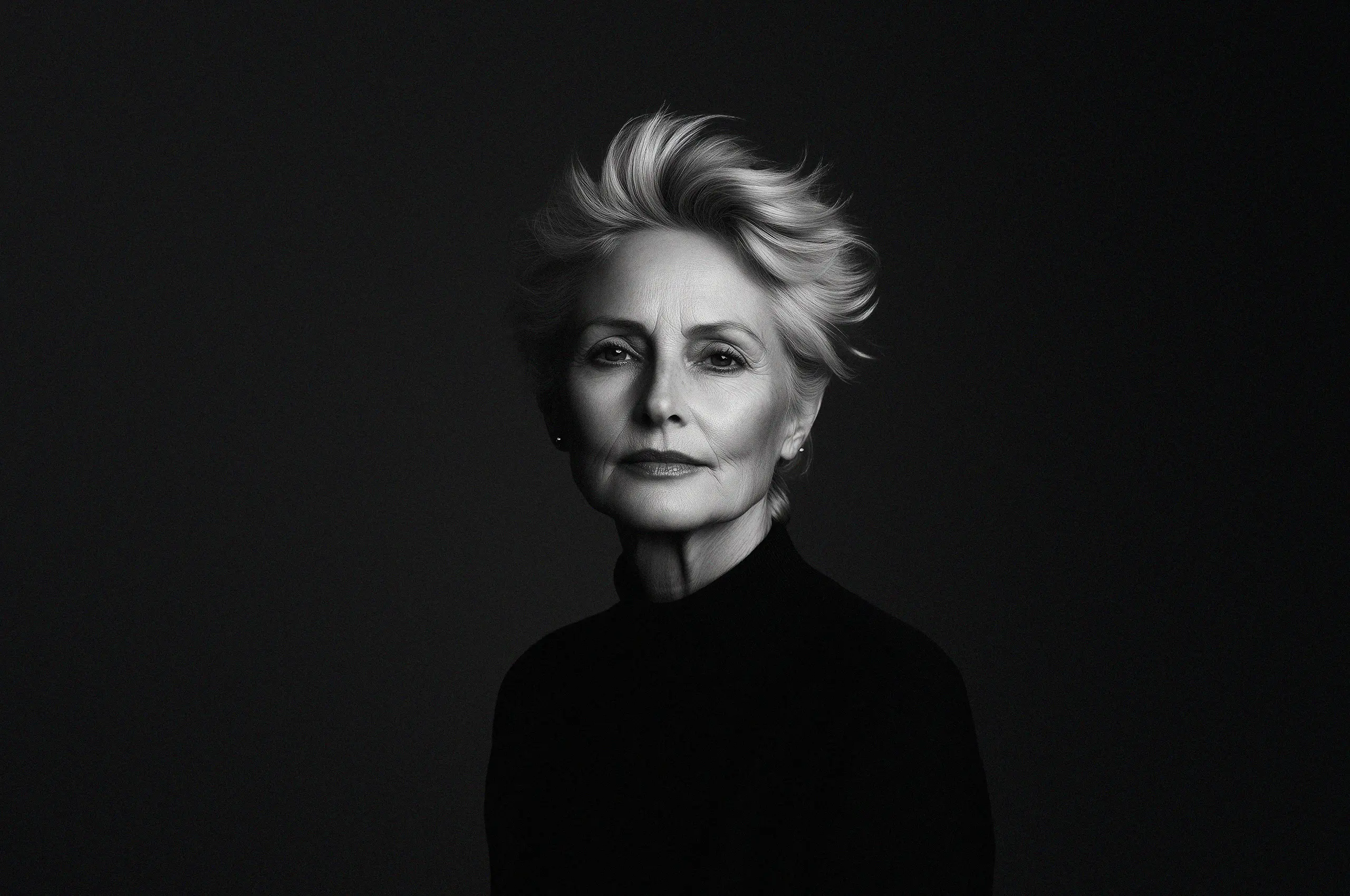 Cannes Image by notthoff La Biosthétique Friseur SW Stilvolle aeltere Frau 60+150325